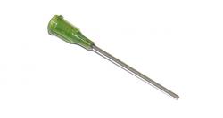 Przyklejane igły dozujące z kaniulą ze stali nierdzewnej 38,1mm oliwka 14G 1szt