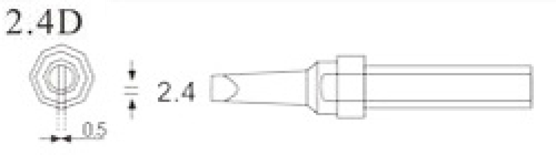 Końcówka Bakon300-2.4D