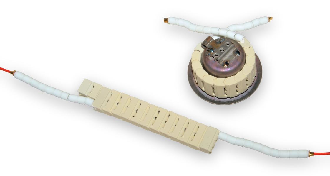 Wymienne ceramiczne elementy grzejne do wanien cynowych serii BD Korpus do wanny BD-80mm