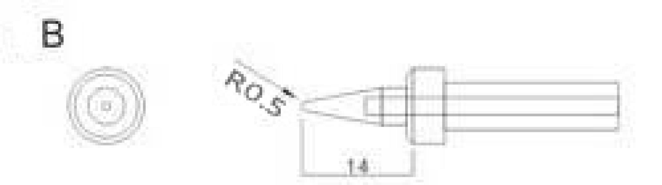 Końcówka Bakon300-B