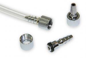 Gniazdo na wąż 6 mm z matą przelewową 1/8"