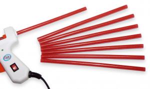 Sztyft do pistoletu do topienia w kolorze czerwonym, średnica 7,5 mm, 1 szt