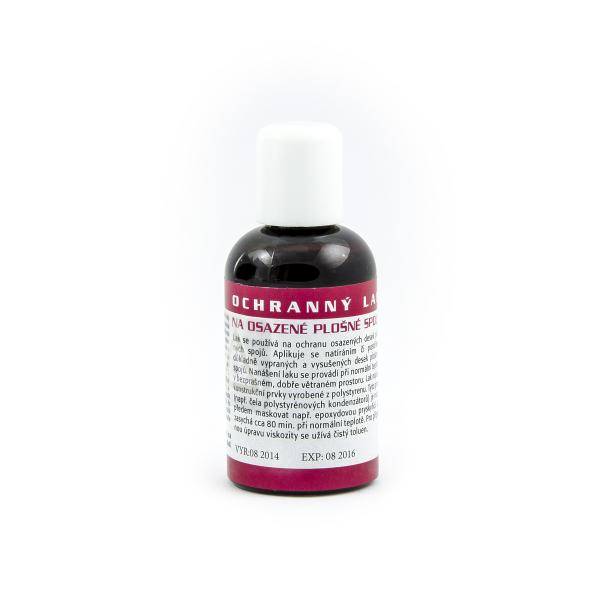 Lakier ochronny do montowanych płytek PCB