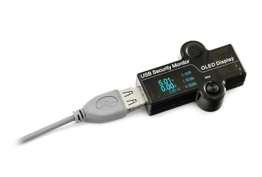 Wielofunkcyjny tester USB (multimetr) 0,96" Wyświetlacz OLED