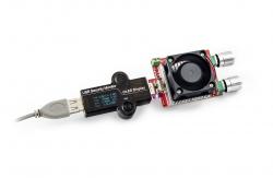 Tester USB z obciążeniem elektronicznym 35W, zestaw