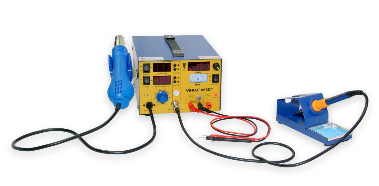 Stacja regeneracji ze źródłem laboratoryjnym Yihua 853D+