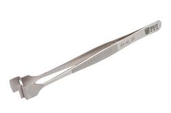 Pęseta ze stali nierdzewnej do talerzy i plastrów BEST BST-91-4L