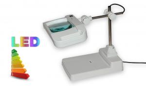 Lampa LED z lupą T86-H o powiększeniu 8 dioptrii