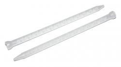 Rura mieszająca MC10-24 276 mm, 24 białe elementy o średnicy 9,8 mm