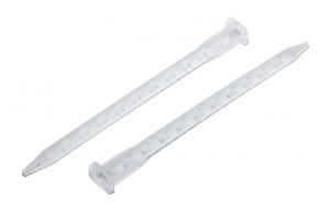 Mieszalnik statyczny MA6-21 154 mm, 21 białych elementów o średnicy 6,35 mm