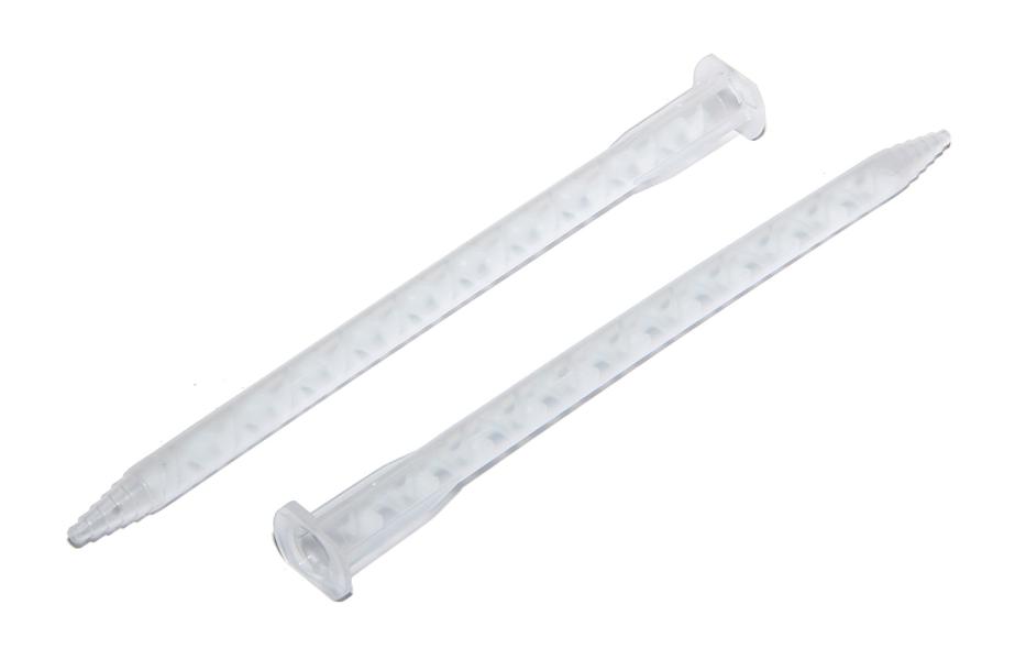 Mieszalnik statyczny MA6-21 154 mm, 21 białych elementów o średnicy 6,35 mm