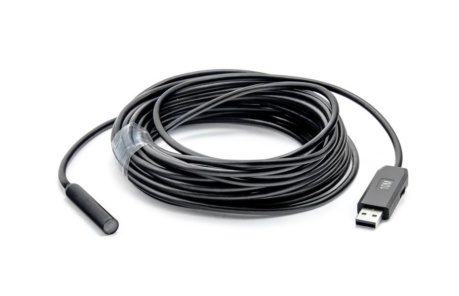 Wodoodporna kamera inspekcyjna w wersji USB 10 m
