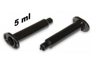 Wkład dozujący 5 ml, czarny, nieprzezroczysty
