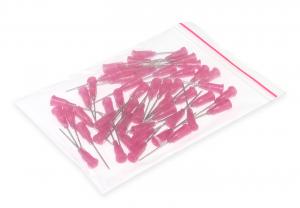 Igły dozujące ze stali nierdzewnej z włożoną rurką teflonową 25,4mm 25G 50szt