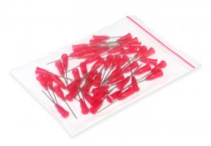 Igły dozujące ze stali nierdzewnej z włożoną rurką teflonową 25,4 mm 27G 50 sztuk