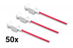 Igły dozujące z elastyczną kaniulą polipropylenową czerwone 16G 38,1mm 50szt