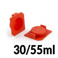 Górna nasadka do wkładów 30 ml i 55 ml o średnicy 22,5 mm