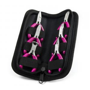 Zestaw małych szczypiec do precyzyjnej pracy 6szt 80mm