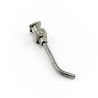 Igła dozująca ze stali nierdzewnej zakrzywiona pod kątem 45° 14G 1\"