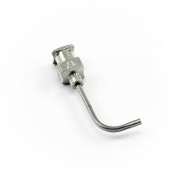 Igła dozująca ze stali nierdzewnej 90° prostokątna 17G 1\"