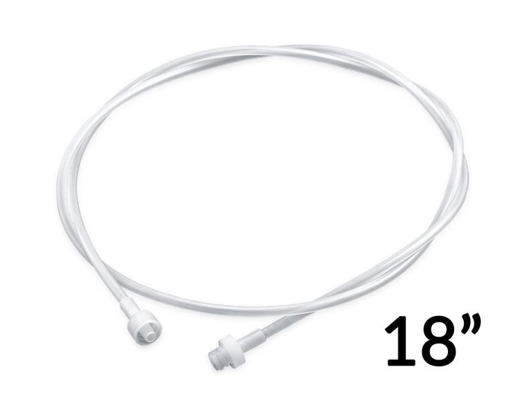 Wąż łączący z gwintem Luer Lock 18"