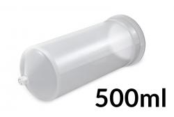 Wkład 500ml biały półprzezroczysty