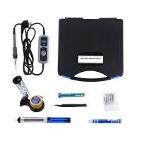 Przenośna mikrolutownica Yihua 908D w walizce z akcesoriami