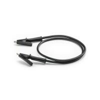 Kabel krokosvorka - krokosvorka 50cm czarny