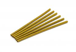 Wkład do pistoletu do klejenia na gorąco złoty brokat 7,5 mm 1 szt