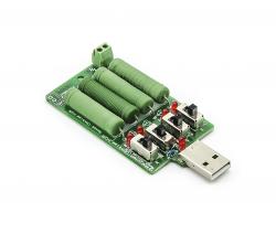 Rezystancyjne obciążenie USB i ładowarka baterii, do 1,25W - 20W