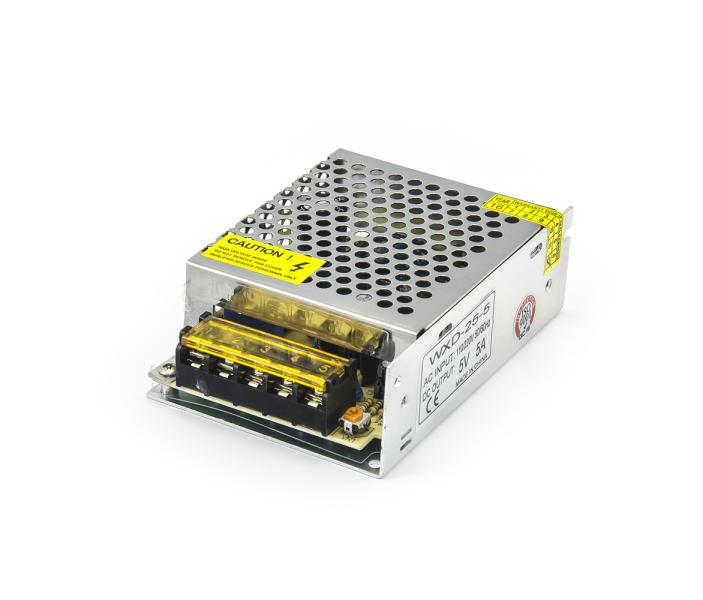 Przemysłowy zasilacz impulsowy WXD-25-5 5V 5A 25W