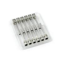 Zestaw 12 sztuk igieł dozujących ze stali nierdzewnej 12G 1\"