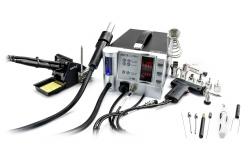 Kombinowana stacja lutownicza 2702A+ z odciągaczem cyny