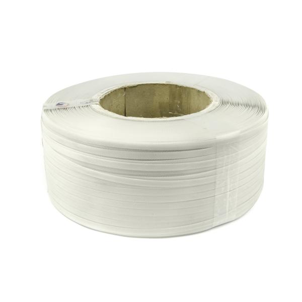 Polipropylenowa taśma do bindowania 11 x 1 mm 3000 m biała