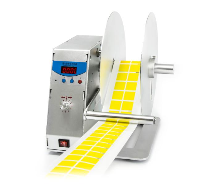 KLD-H-115 Automatyczny przewijak do taśm i naklejek