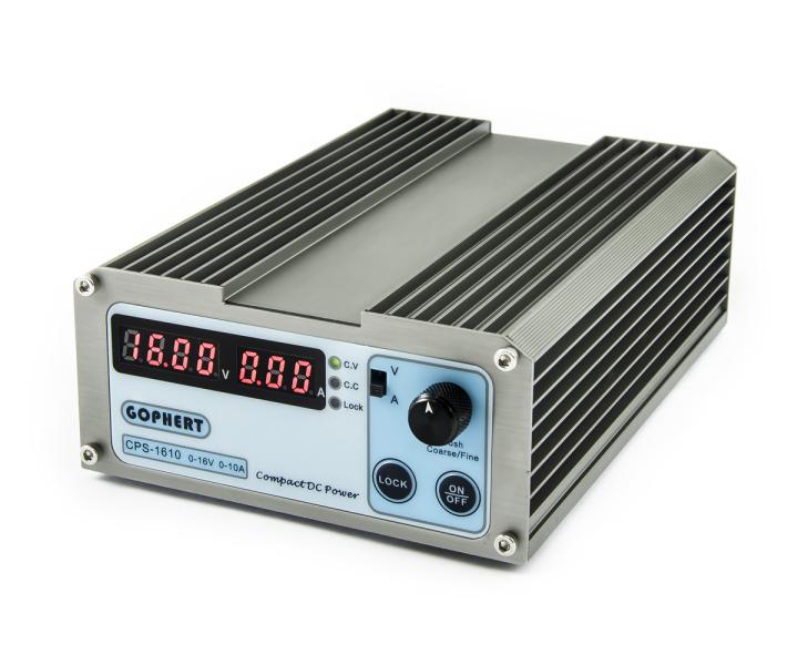 Zasilacz laboratoryjny impulsowy Gophert CPS-1610 0-16V/10A