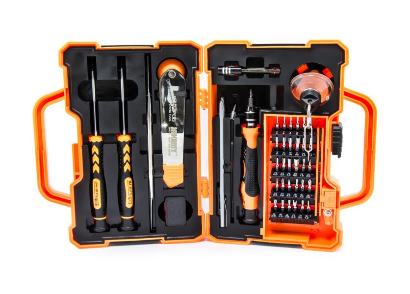 Zestaw śrubokrętów i narzędzi do serwisowania i otwierania telefonów komórkowych, tabletów, laptopów