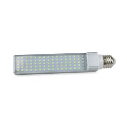 Żarówka LED E27, 80xLED, aluminiowy radiator, 6000K, 1200lm, 9W