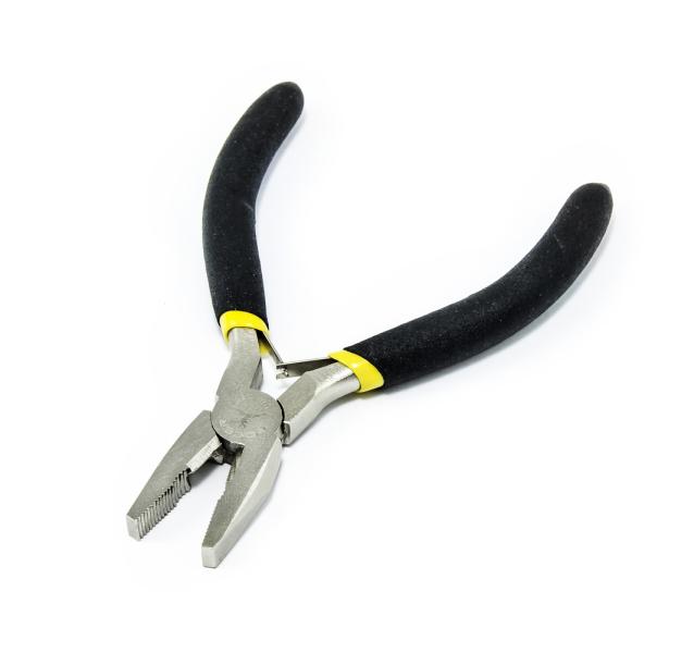 Szczypce płaskie z krótkimi szczękami R'DEER 120 mm