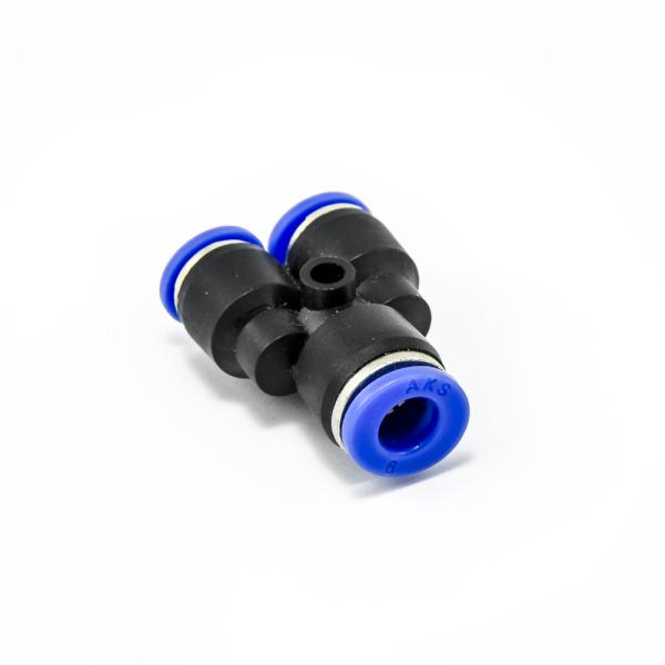 Rozgałęźnik i reduktor John Guest DM Y z 6 mm na 2x4 mm