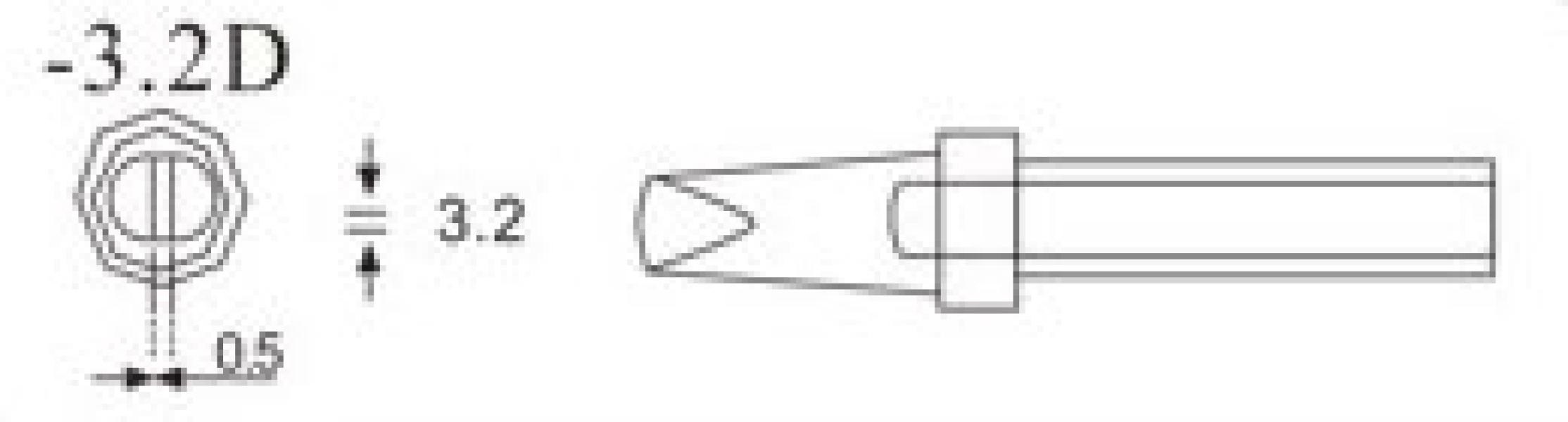 Końcówka Bakon200-3.2D