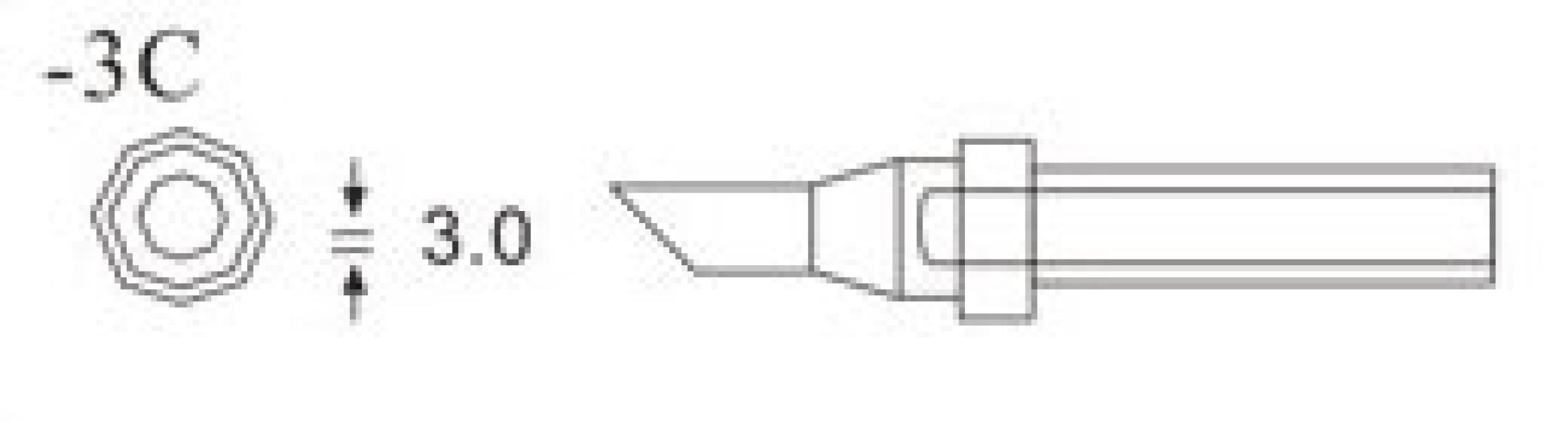 Końcówka Bakon200-3C