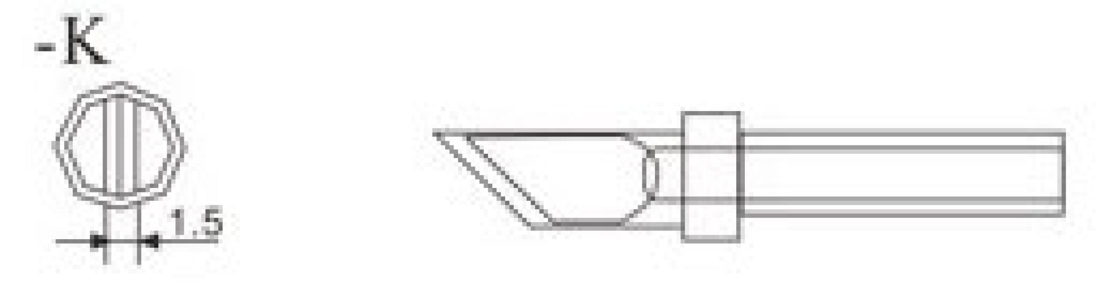Końcówka Bakon200-K