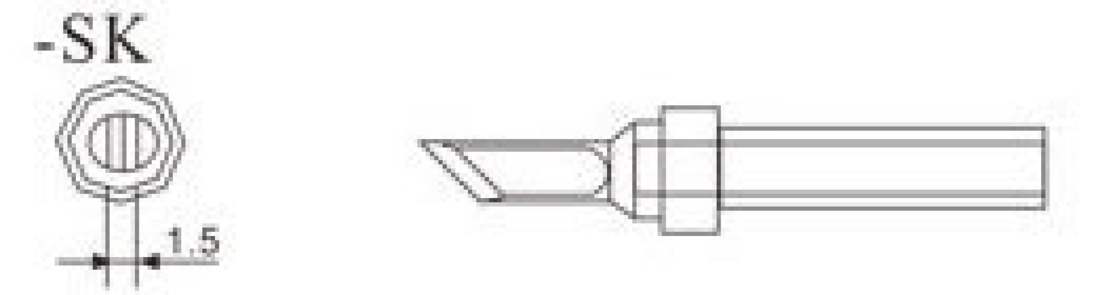 Końcówka Bakon200-SK