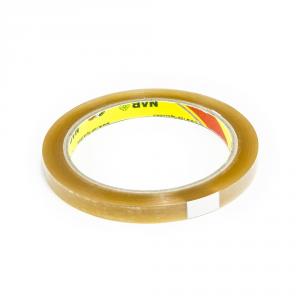 Taśma klejąca do zamykania toreb, szerokość 9 mm, przezroczysta