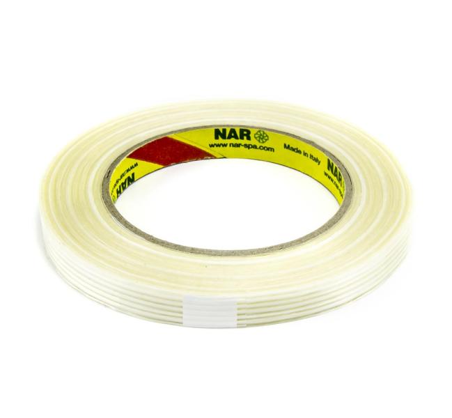 Wzmocniona taśma klejąca Narfil 12 mm, rolka 50 m