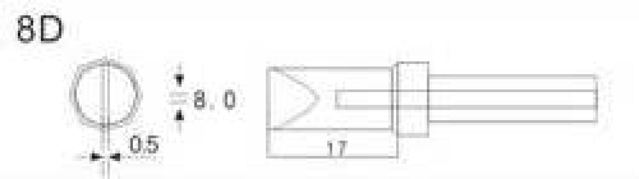 Końcówka Bakon300-8D