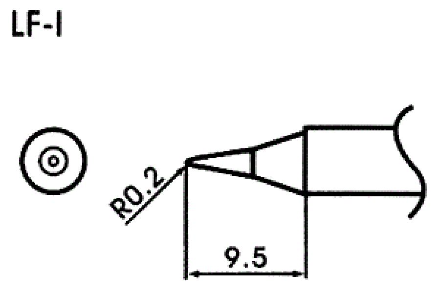 Grot do lutownic bezołowiowych LF-I