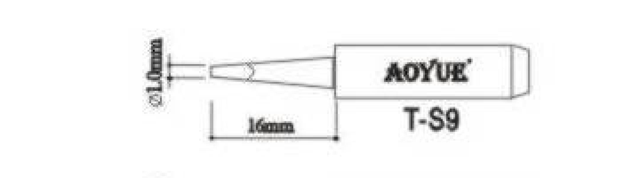 Grot do klasycznych lutownic T-S9