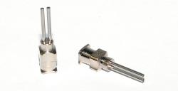 Igły dozujące ze stali nierdzewnej z podwójnym końcem 18G 1szt